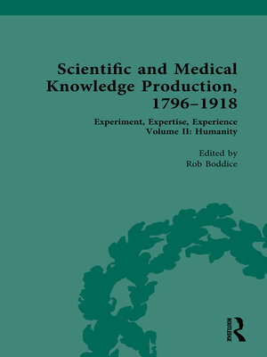 cover image of Scientific and Medical Knowledge Production, 1796-1918, Volume II